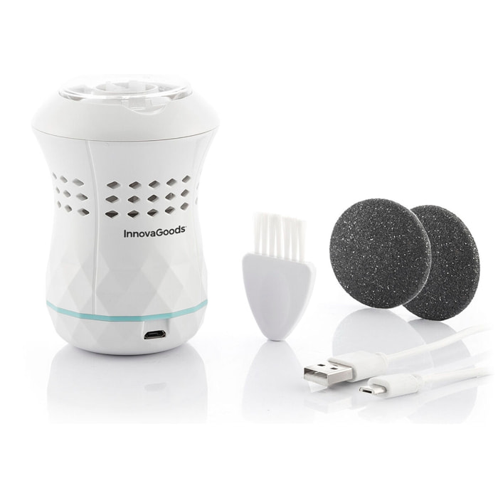 Lime Pédicure Rechargeable avec Aspirateur Intégré Sofeem InnovaGoods