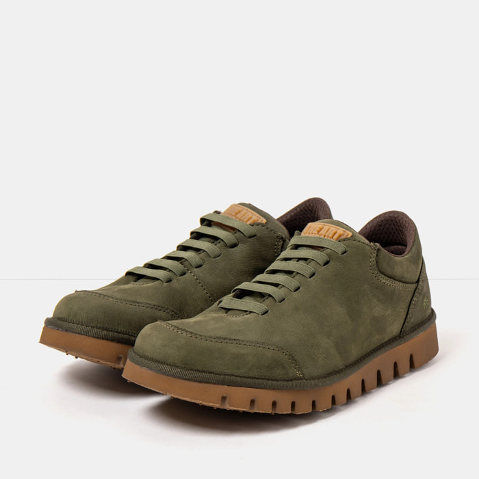 Zapatos 1628 NOBUCK KAKI/ MONTREAL color Kaki
