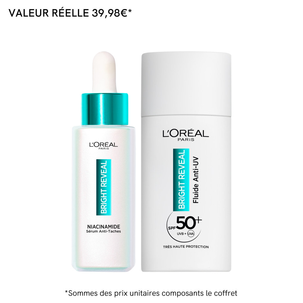 L'Oréal Paris - Routine Visage Anti-Taches Niacinamide - Bright Reveal