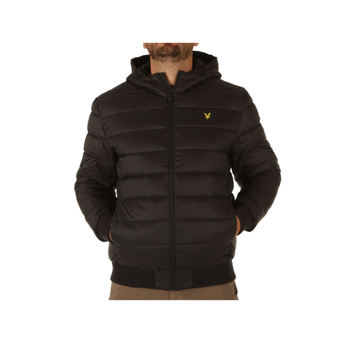 Piumini Lyle & Scott Baffle Jacket Jet Black Nero