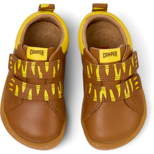 Zapatillas - CAMPER Peu Cami Twins - Marron - Cuero liso