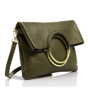 Corinna Bolso bandolera Mujer.Piel auténtica Dollaro