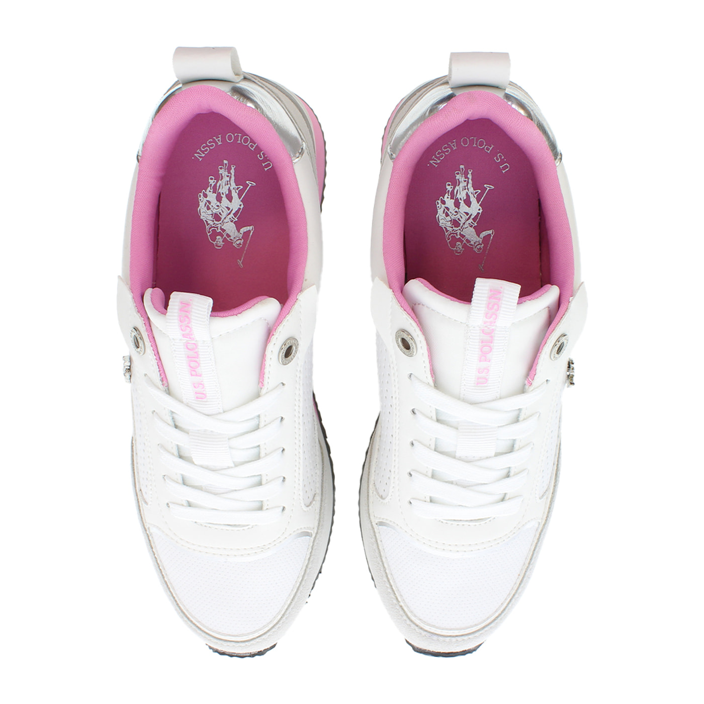 U.S. Polo Assn. - Sneakers FRISBY002W/5YN2 in sintetico per donna