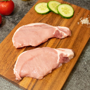 6 Côtes de porc sans os - 3x250g - Normandie