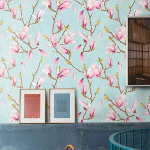 Carta da Parati Magnolia in Fiore