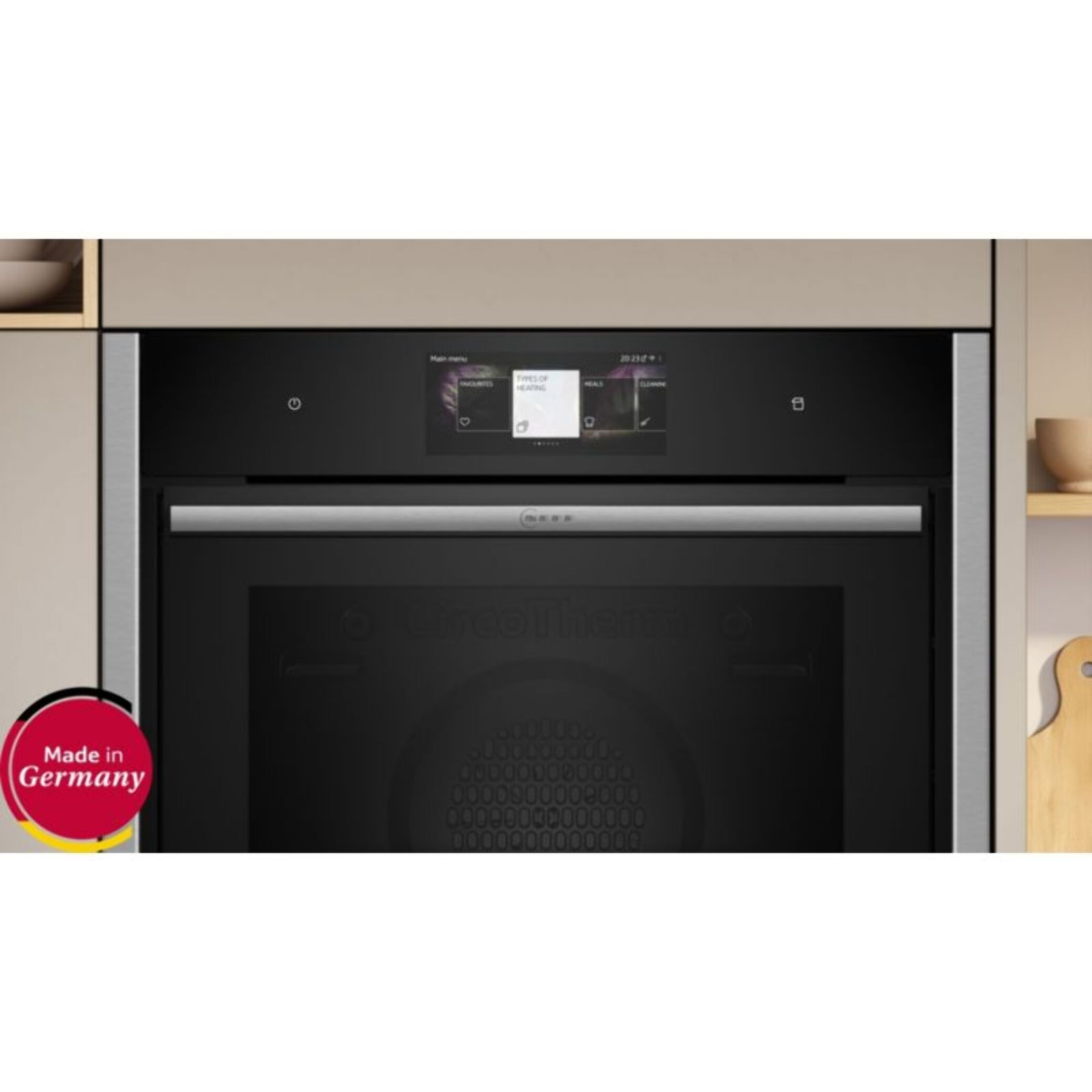 Four encastrable fonction vapeur NEFF B64FT33N0 N90 porte coulissante