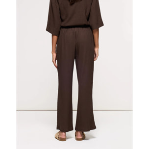 Pantalón Largo Marrón - Ponts