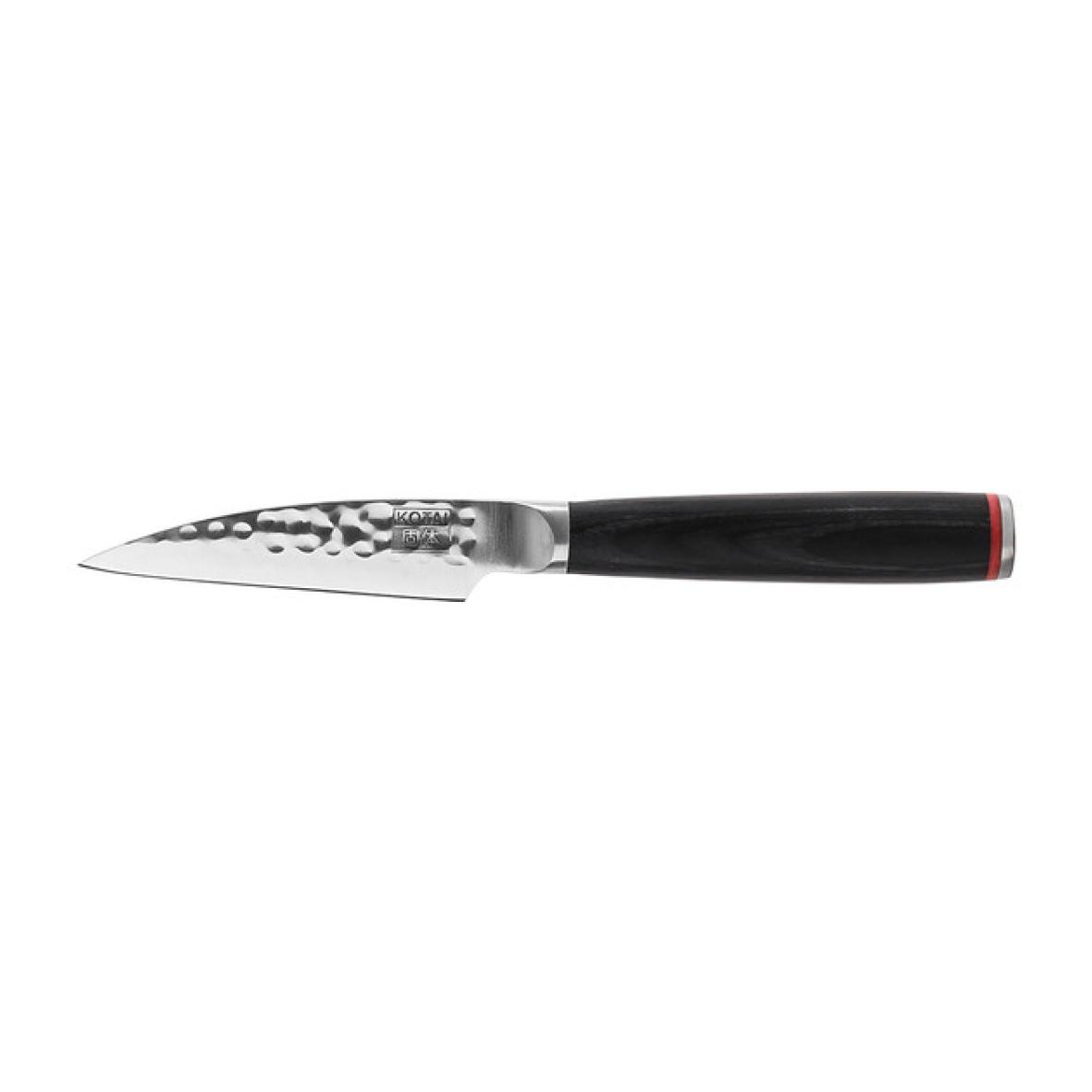 Cuchillo mondador martillado | acero 440C | L: 9 cm