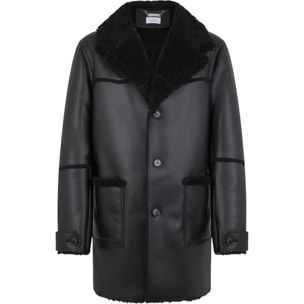 PHILIPP PLEIN Long Eco Shearling Jacket