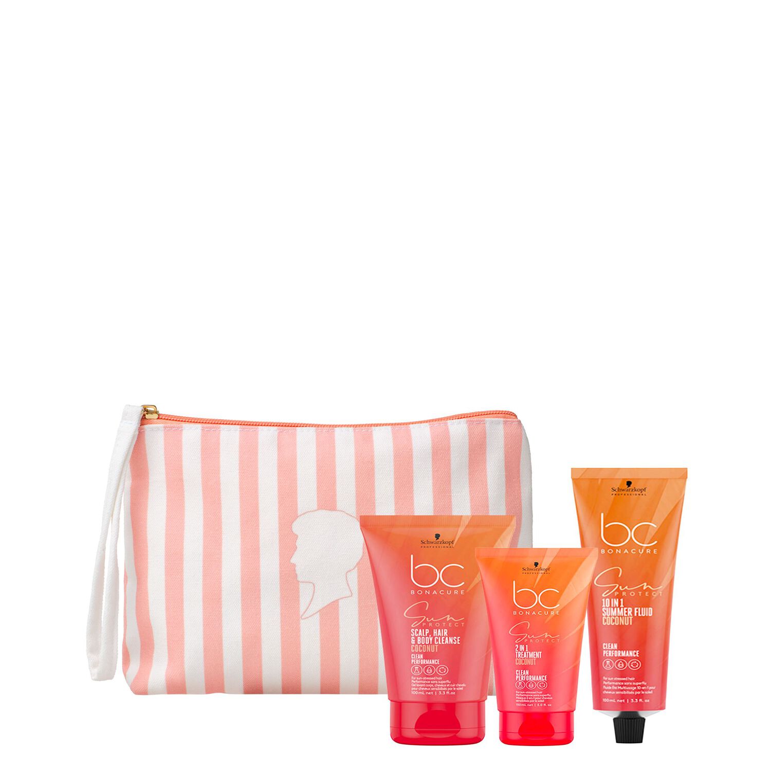 BC Sun Protect - Coffret Gel Lavant 3-en-1 100ml + 2 Produits
