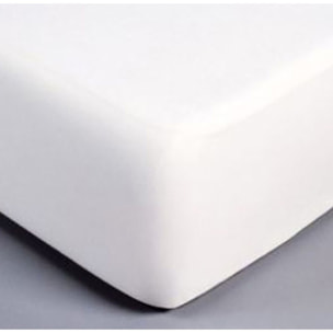 Protège matelas polycoton 20/80 blanc
