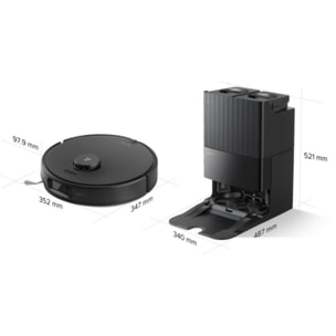Robot Aspirateur Laveur ROBOROCK Qrevo Edge 5V1 Black