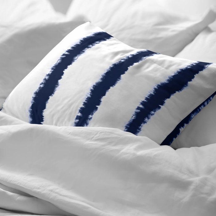 Taie d’oreiller 100 % coton 80 fils Caimari Negativo