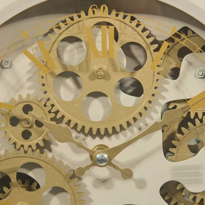 Horloge mécanique à poser Janis D26x33,5cm sable