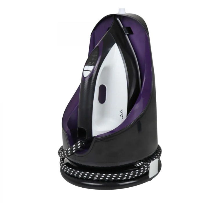 Centro de planchado JATA JECP8522 con plancha de suela cerámica. Vapor constante