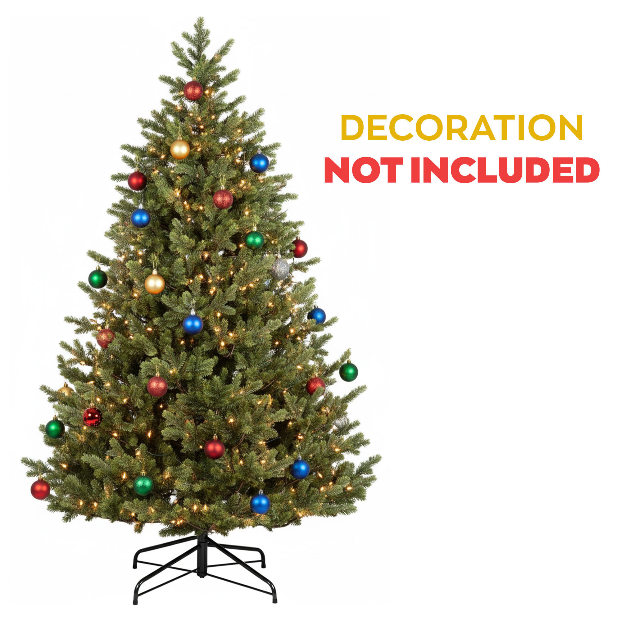 Lake - Albero di Natale Tradizionale in PE Ø132x180H, 513 Punte