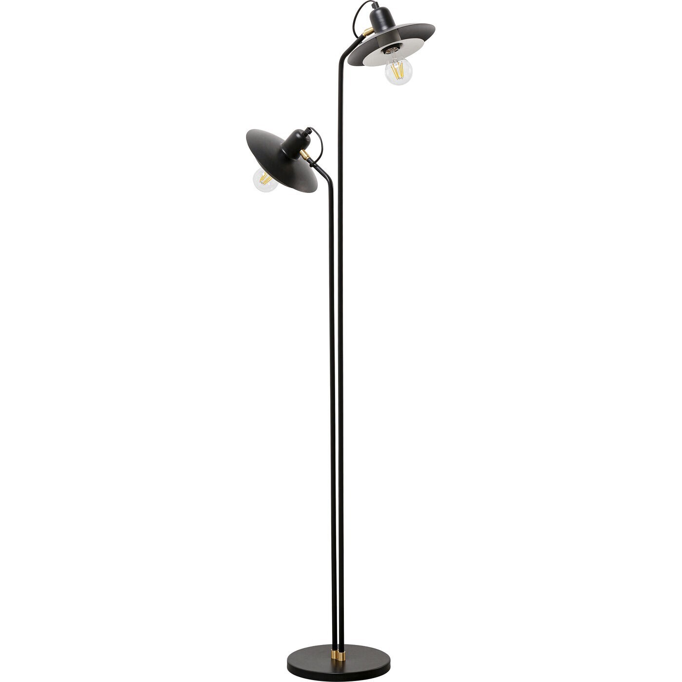 Lampadaire Speaker Duo 149cm noir Kare Design