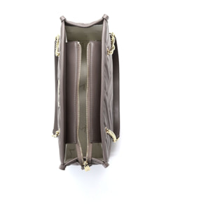 Borsa Shopper PARIS da donna ecopelle Prodotto Vegano 35x24x11 cm