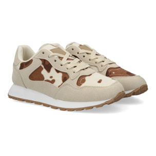 Zapatillas Deportivas Casual de Mujer, Diseño Moderno y Detalles Únicos, Ideales para el Día a Día