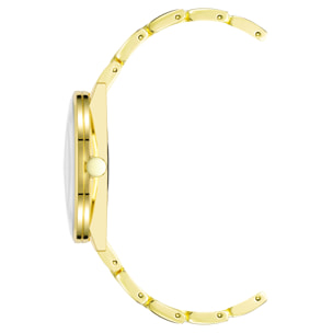 Reloj Nine West NW-2682CHGB Mujer Analogico Cuarzo con Correa de Metal