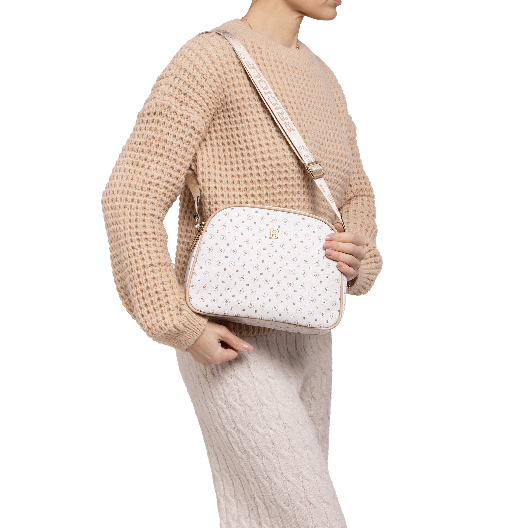Borsa a tracolla  da donna ecopelle Prodotto Vegano 19x26x9 cm