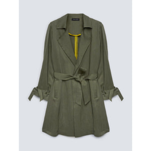 Fiorella Rubino - Trench leggero sfoderato - Verde