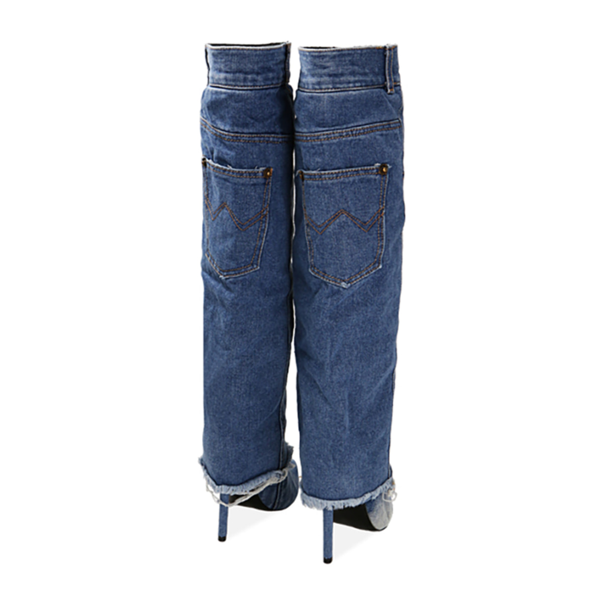 Botas vaqueras, tacón de 10,5 cm