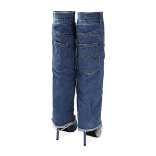 Botas vaqueras, tacón de 10,5 cm