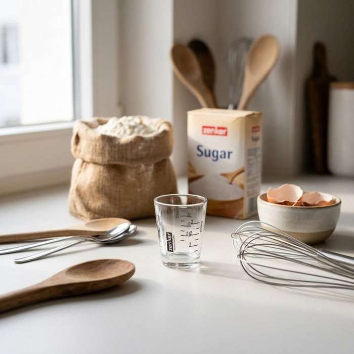 Mini verre mesureur en verre 40 ml Zenker