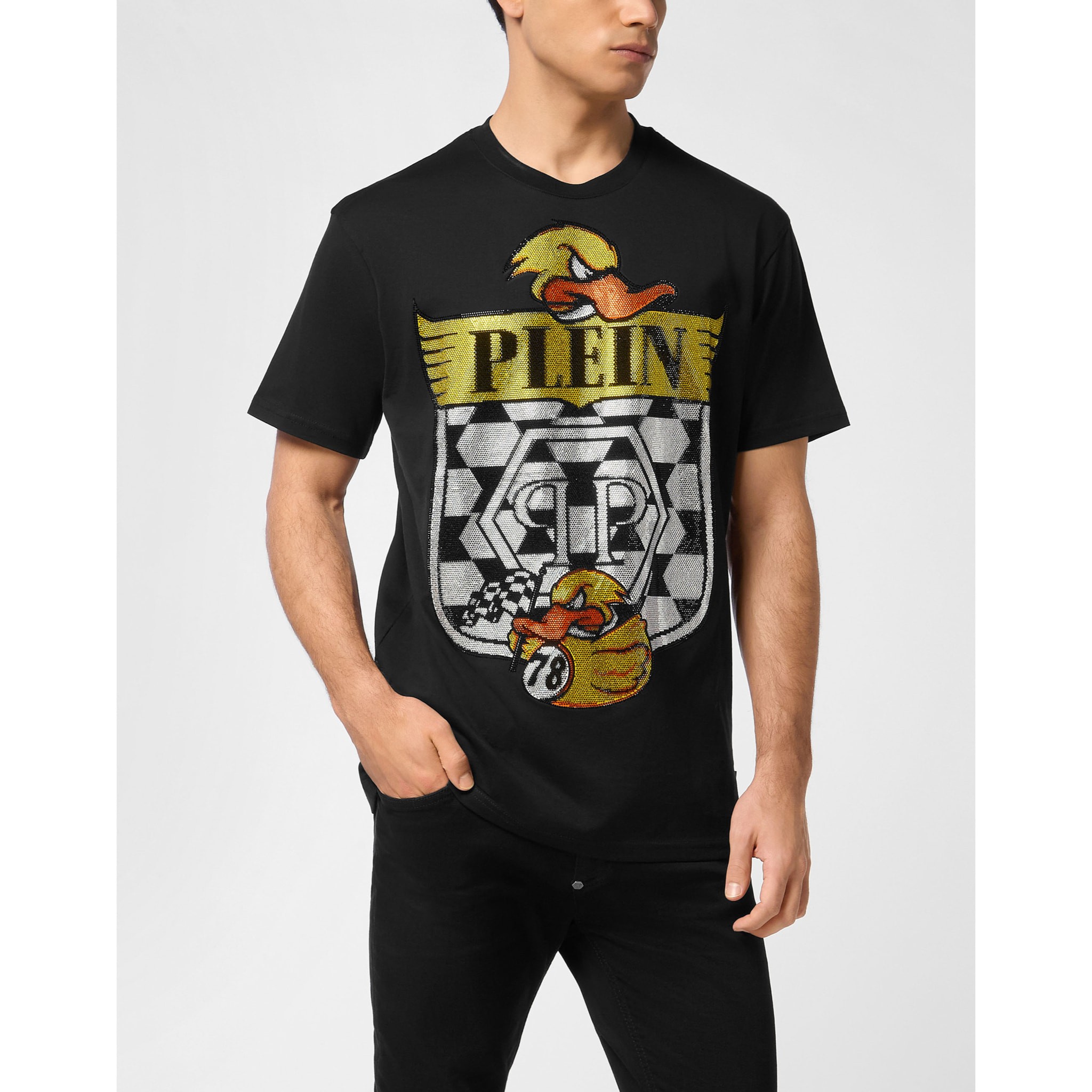 PHILIPP PLEIN T-shirt girocollo DUCK