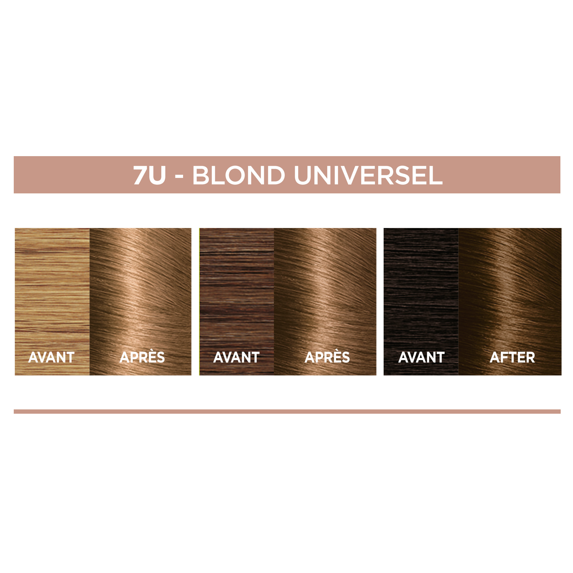 Excellence crème Universal nudes Coloration 7 Blond