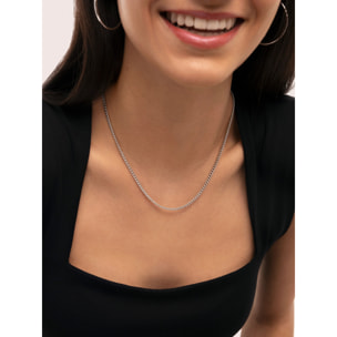 Collar Cadena Barbada Acero