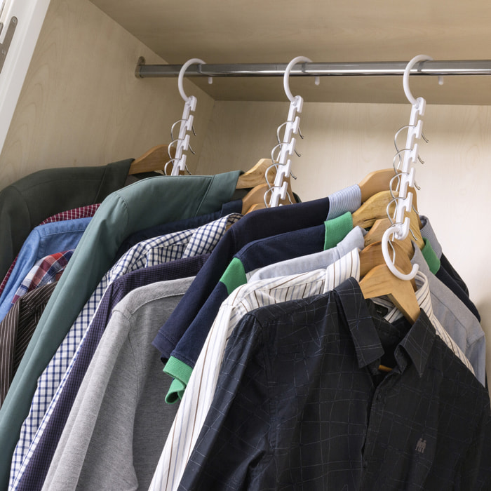 Appendiabiti per 40 capi di abbigliamento