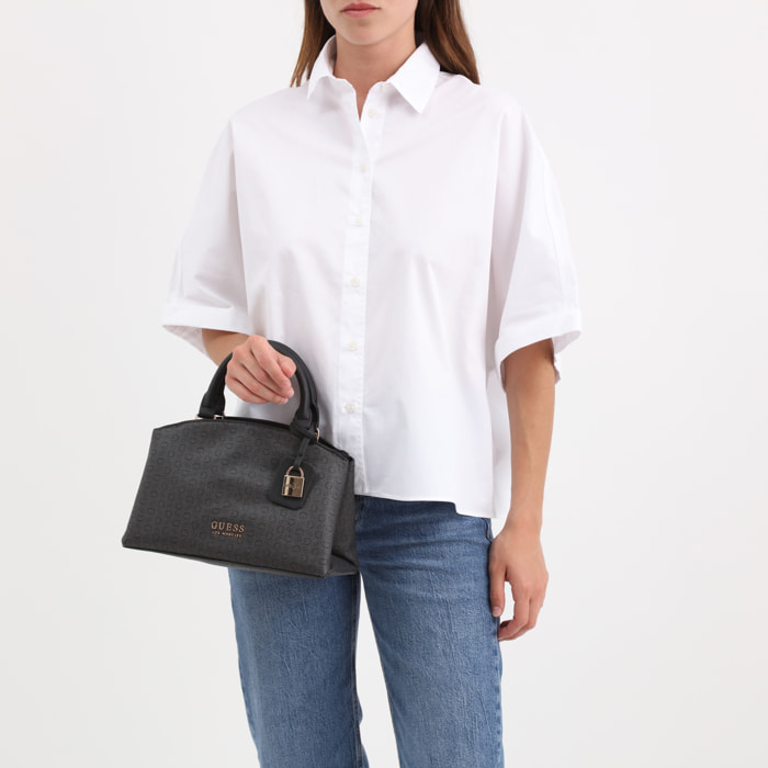 Bolso - cuero - negro
