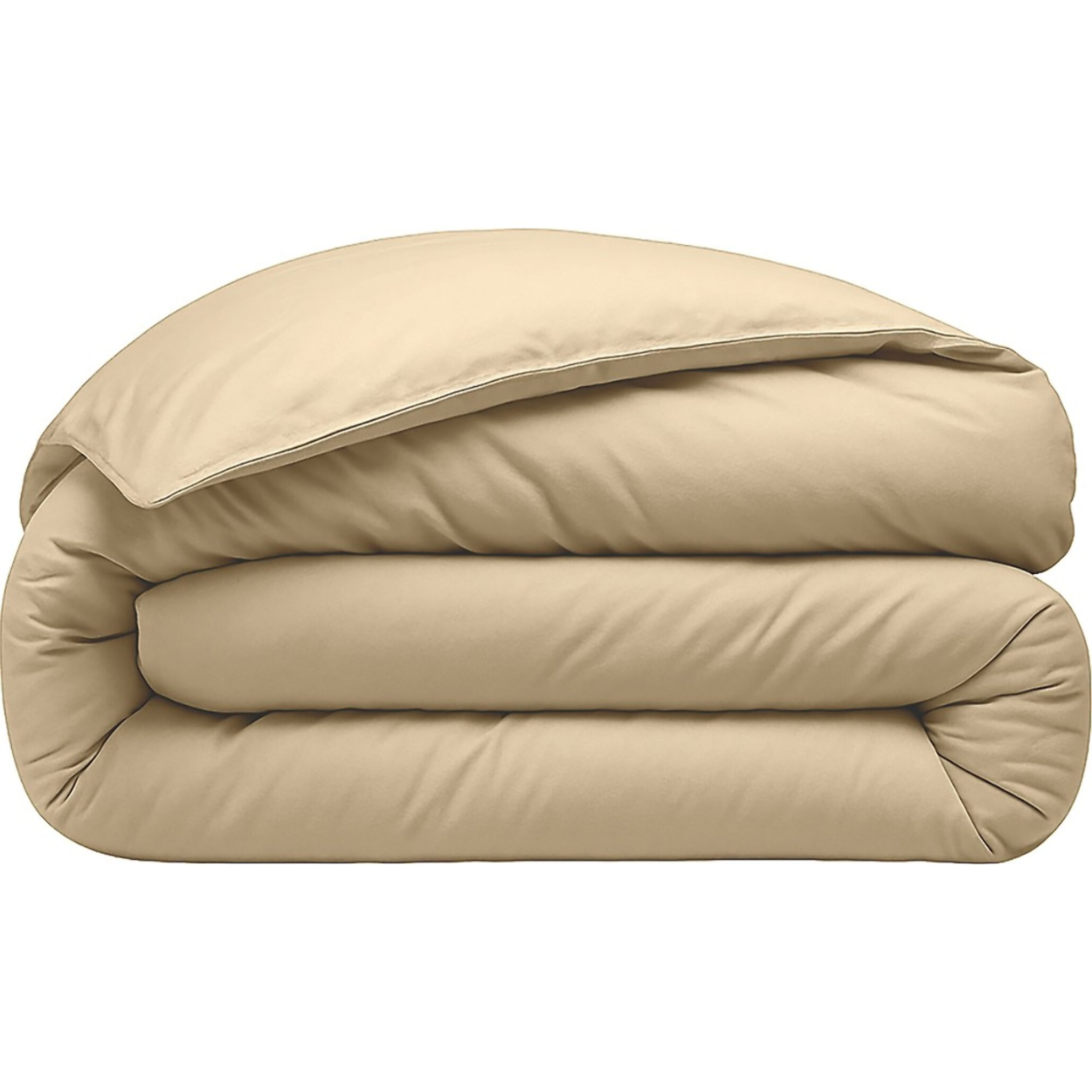 Housse De Couette 100% Percale De Coton Lavé écru