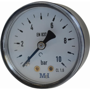 Manomètre mâle M1/4 (08x13) prise arrière NOYON & THIEBAULT - 7569-08C1