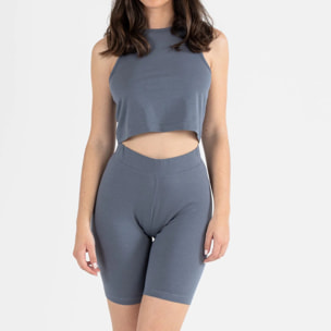 Conjunto deportivo culotte mujer indigo