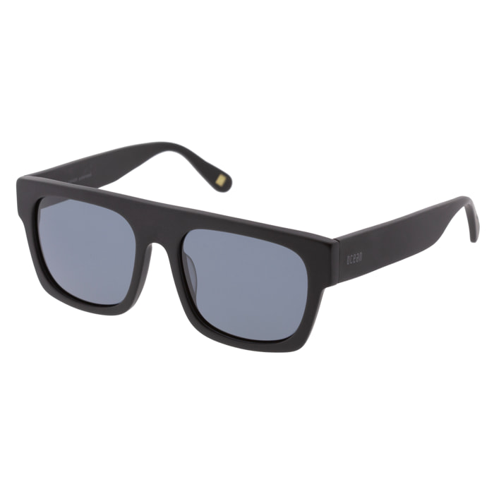 Gafas de sol OCEAN MONTREAL - Negro brillante / Polarizada ahumada