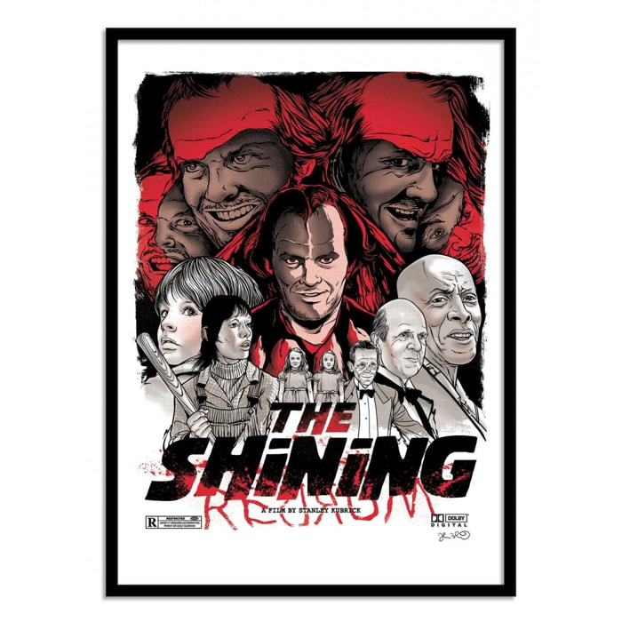 Art-Poster - The Shining - Joshua Budich - 50 x 70 cm