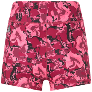 Pantaloni Corti Kappa Donna Kombat Wkt Gefrivola Rosso