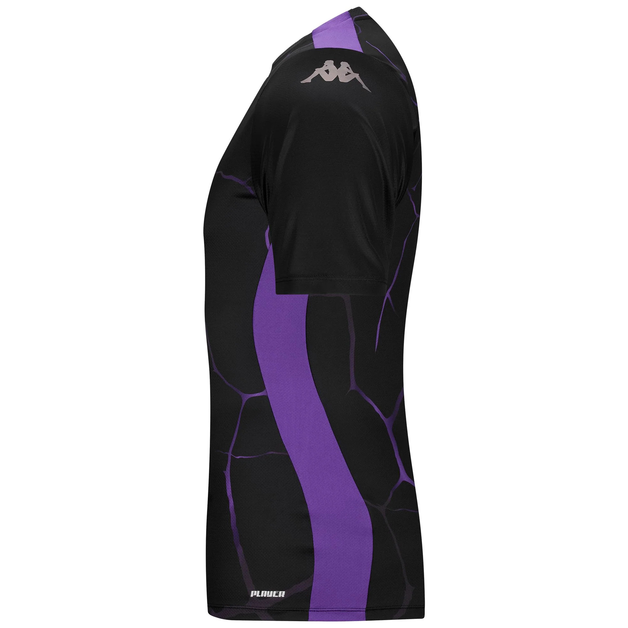 Maglie gioco Kappa Bambino Aboupre Pro 8 Fiorentina Nero