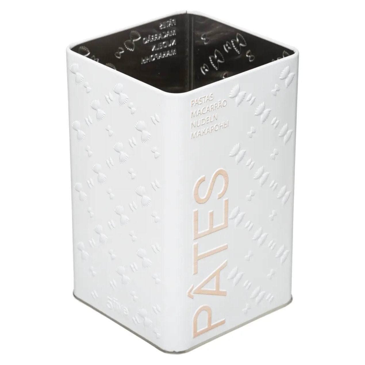 Boîte à pâtes "Scandinave Nature" blanc 1kg