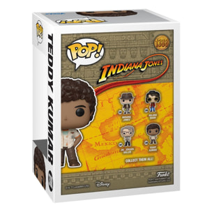 Indiana Jones 5 Funko Pop! Film Vinile Figura Teddy Kumar 9 Cm