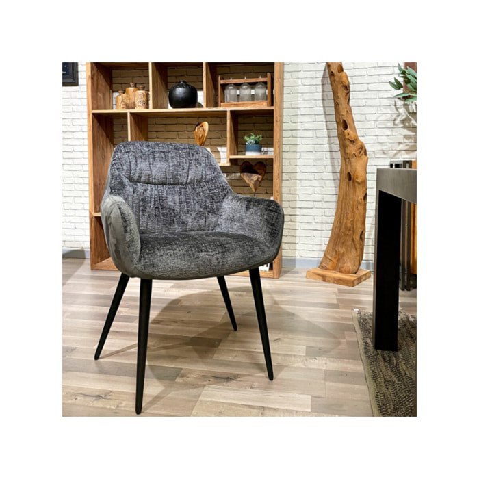 Chaise moelleuse avec accoudoirs - CASTA