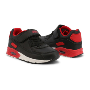 Zapatillas Sneaker para Niño- Shone 005-001-v Black/Red