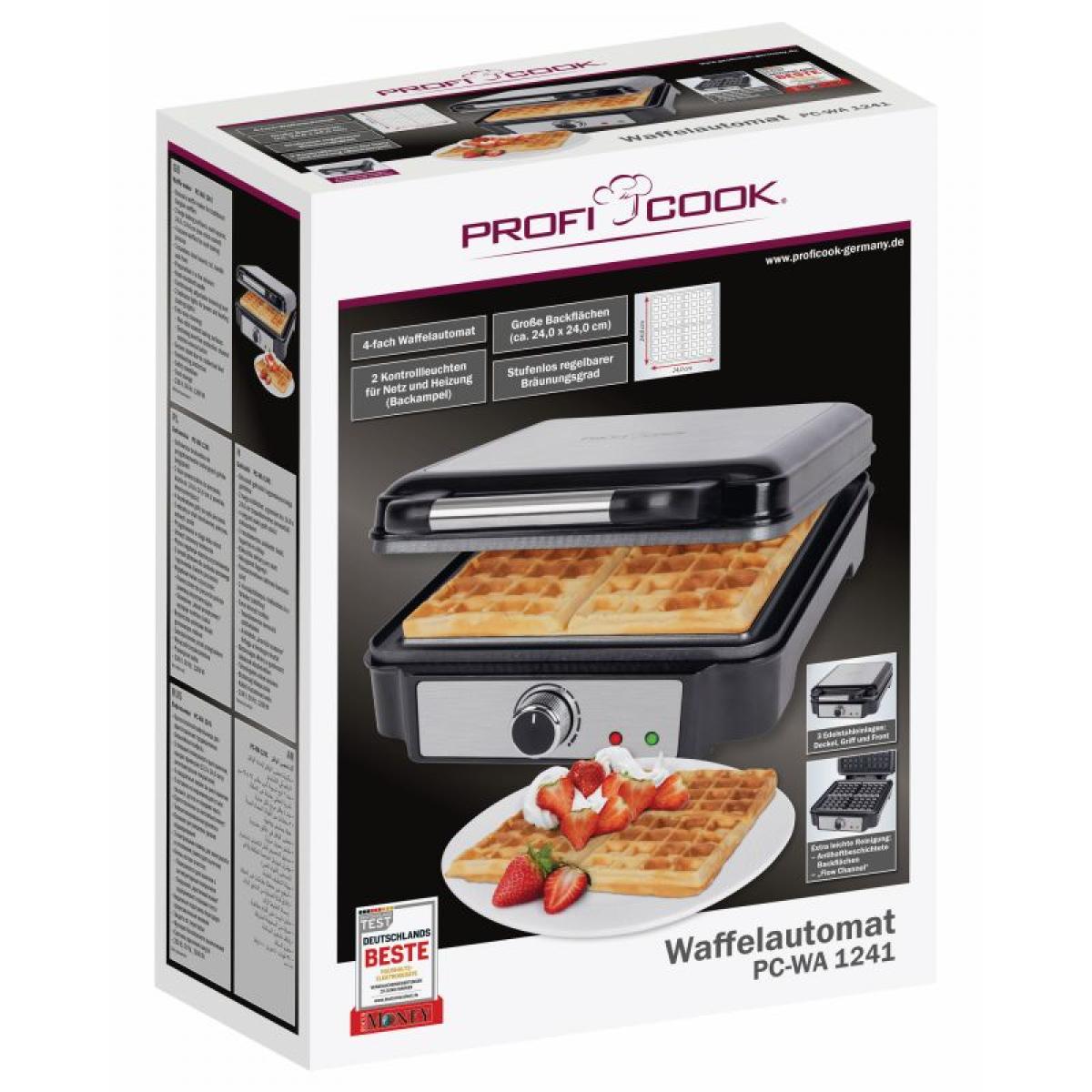 Gaufrier double proficook PC-WA1241