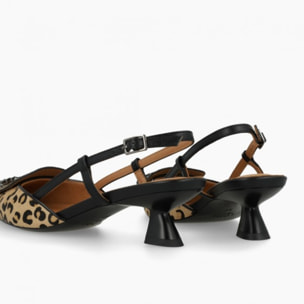 ZAPATOS DE SALÓN ANIMAL PRINT DA5502-P