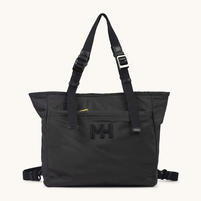 Bolso Shopper Convertible en Mochila ZONE SHOPPER BACKPACK C/BLACK