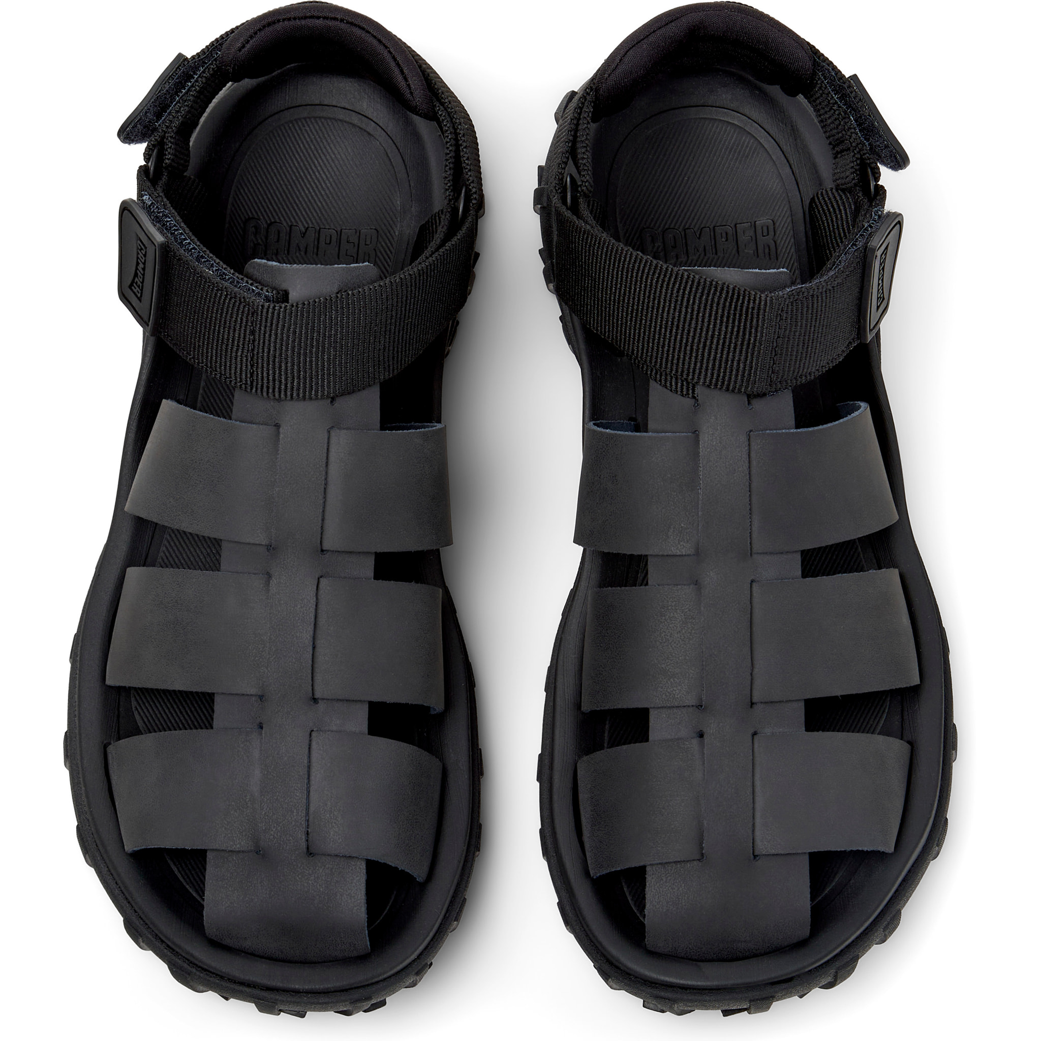 Sandalias - CAMPER Drift Trail - Negro - Cuero de gamuza