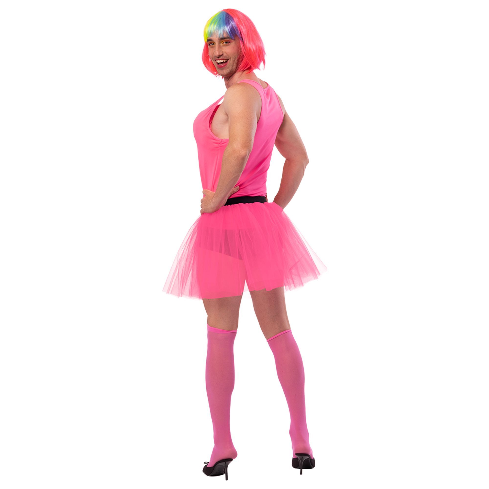 DISFRAZ DANZARÍN ROSA AD